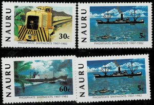 NAURU 1982 PHOSPHATE INDUSTRY  MNH