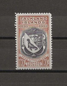 FALKLAND ISLANDS 1933 SG 137 MINT CAT £900