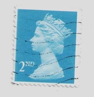 1992 Great Britain #MH239 Queen Elizabeth II - Decimal Machin Royalty, USED