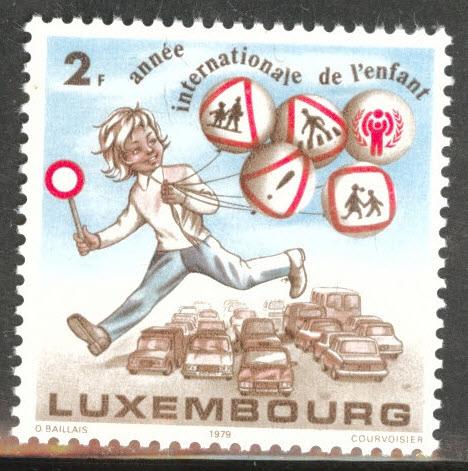 Luxembourg Scott 633 MNH** 1979 safety stamp