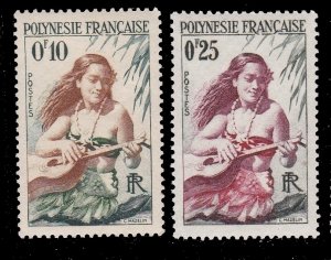 French Polynesia 182-183, MNH