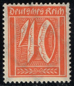 Germany #166 Numeral; MNH