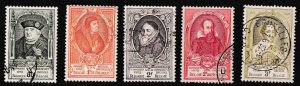 Belgium 1952 Scott 435-445 Complete UPU Congress VF/Used/(O)