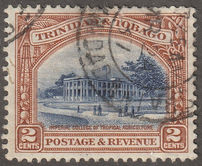 Trinidad and Tobago, stamp, Scott#35,  used, hinged,