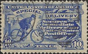 # E6 USED MESSENGER ON BICYCLE