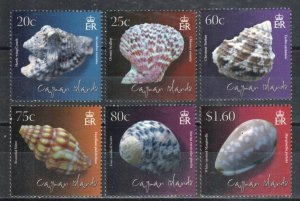 Cayman Islands Stamp 1058-1063  - Sea shells