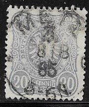 Germany Sc. # 40 Mi # 42 Used  L24