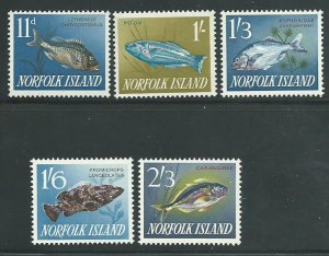 Norfolk Island   54-60   MNHVF  1962-64   PD