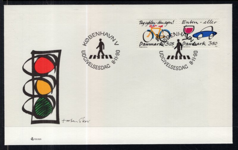 Denmark 930-931 U/A FDC