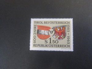 Austria 1963 Sc 708 set MNH