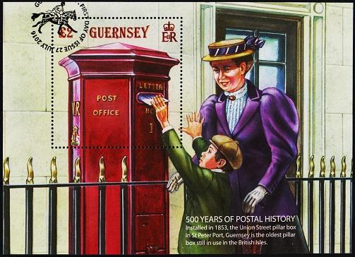 Guernsey. 2016 Miniature Sheet.Fine Used