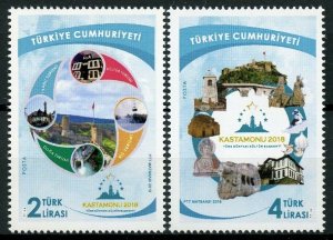 Turkey 2018 MNH Stamps Culture Archeology Historical Monuments Artefacts