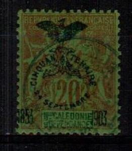 New Caledonia Scott 74 Used VF (Catalog Value $19.00)