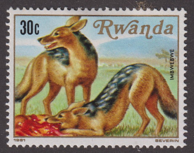 Rwanda 1036 Jackals 1981