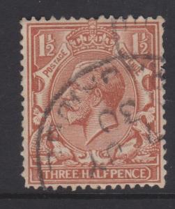 Great Britain 1912 Sc#161 Used