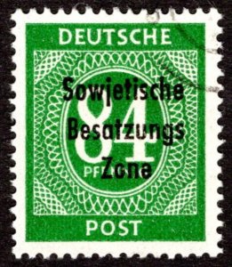 1948, Germany, 84pf, Used CTO, Sc 10N21