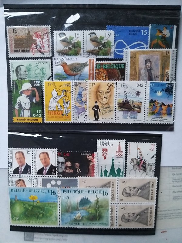 Lot Belgium used/unused