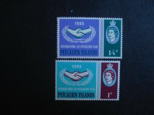 Pitcairn Islands #54-55 Mint Never Hinged- (JB8) WDWPhilatelic 