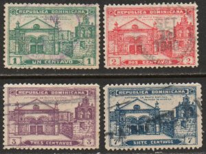 Dominican Republic Sc #260-263 Used