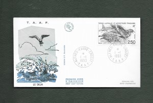 FRENCH ANTARCTIC 1993 SKUA FDC