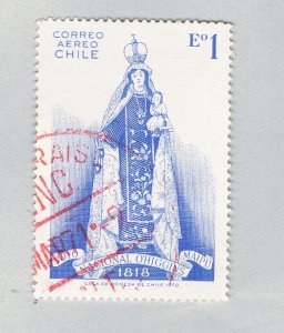 Chile Madonna blue 1c (AP124705)