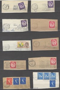 COLLECTION LOT # 19L GREAT BRITAIN 34 ON PAPER STAMPS CLEARANCE