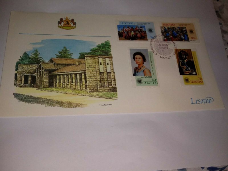 Lesotho 1983 Commonwealth Day First Day Cover