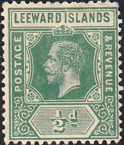 Leeward Islands #62  MH