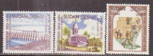 Sudan   #167-69  MNH  (1964)  c.v. $1.35