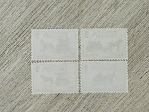 Bermuda #532-535 MNH, Horse-drawn Commercial Vehicles, 2024 SCV.$5.90