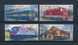 [61240] Ukraine 2010 Railway Train Eisenbahn Chermin De Fer MNH