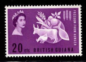 British Guiana Scott 271 MH* QE2 stamp