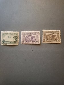 Stamps Australia Scott #C1-3 h