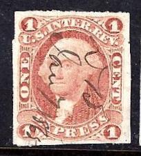 U.S. R1a Used VF SCV$70.00 Solid