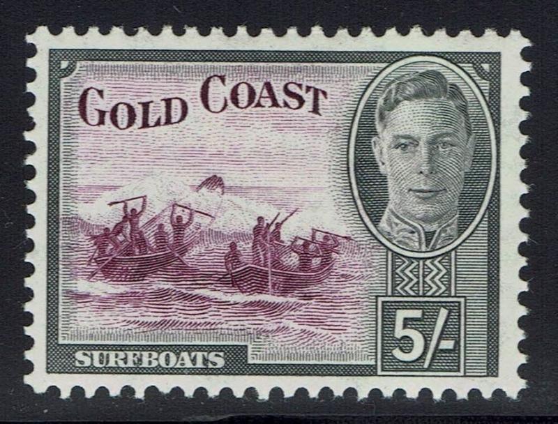 Gold Coast SG# 145, Mint Hinged -  Lot 010216