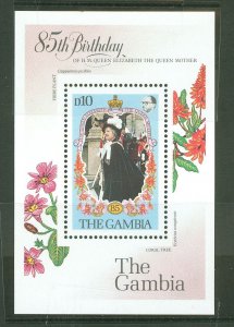 Gambia #559  Souvenir Sheet