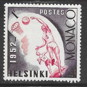 Monaco 295: 1f Basketball, MH, VF