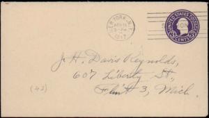 United States, New York, Postal Stationery