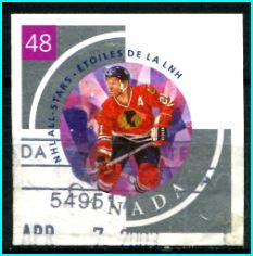 Canada   #1972d     VF  Used ,  NHL Issue