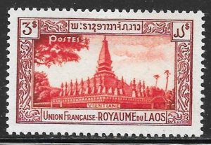 Laos 14: 3p Pha That Luang Temple, Vientiane, MH, F-VF