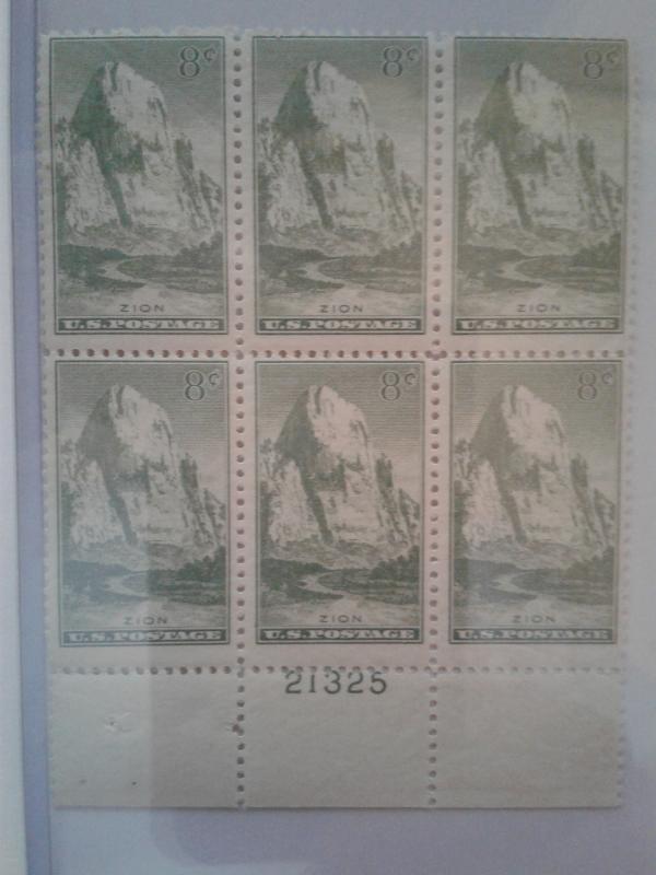 SCOTT # 747 PLATE BLOCK OF 6 GEM