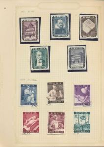 AUSTRIA 1940s/50s M&U Collection +Dues (Appx 110 Items) KR848