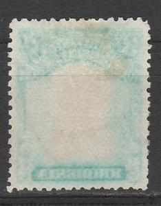 RHODESIA 1913 KGV ADMIRAL 3/- DIE II PERF 14 USED 