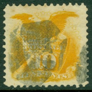 EDW1949SELL : USA 1869 Scott #116 Extra Fine, Used. Large margins. Catalog $140.