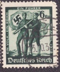 Germany - 485 1938 Used
