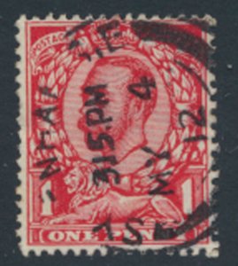 Great Britain SC# 154*  SG 341  George V Downey Head Used see detail & scans