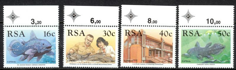 South Africa Sc# 762-765 MNH 1989 Fish