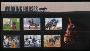 GB ROYAL MAIL WORKING HORSES 2014 PRESENTATION PACK 