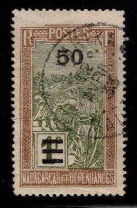 Madagascar Malagasy Scott 179 Used surcharged stamp