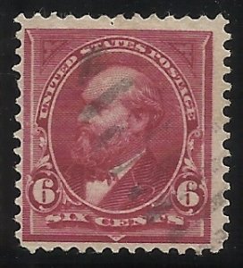 282 6c Used F/VF Centering